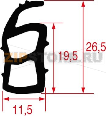 GUARNIZIONE PORTA FORNO 