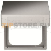 Кольцо промежуточное с откидной крышкой для накладок 55x55 мм, IP44, сталь ABB 2CKA001719A0221