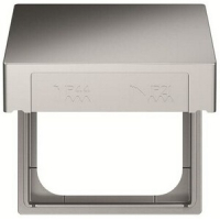 Кольцо промежуточное с откидной крышкой для накладок 55x55 мм, IP44, сталь ABB 2CKA001719A0221