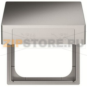 Кольцо промежуточное с откидной крышкой для накладок 55x55 мм, IP44, сталь ABB 2CKA001719A0221 