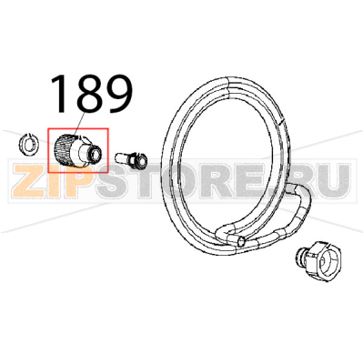 Raccordo JG femmina 3/4&quot;-10 Unox XFT 185 Raccordo JG femmina 3/4"-10 Unox XFT 185Запчасть на деталировке под номером: 189