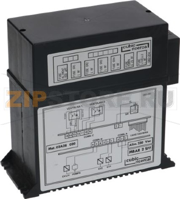 БЛОК УПРАВЛЕНИЯ ДОЗАЦИЕЙ 2 ГРУППЫ 230В 