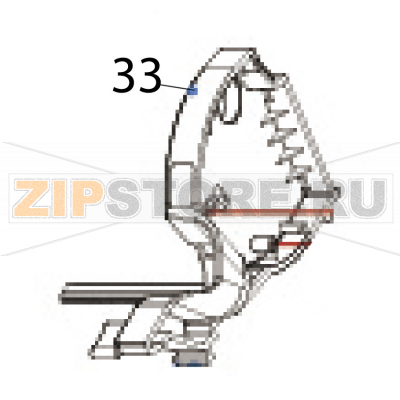 Label roll holder-RH Godex RT730i Label roll holder-RH Godex RT730iЗапчасть на деталировке под номером: 33Название запчасти Godex на английском языке: Label roll holder-RH RT730i.