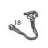 Head open sw cable set (sen5) Sato M84Pro