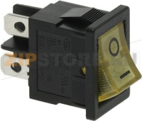 2-ПОЛЮСНЫЙ ЖЕЛТЫЙ ВЫКЛЮЧАТЕЛЬ 16А 250В