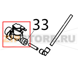 Elettrovalvola con solenoide singolo Tecnoeka KF 965 Elettrovalvola con solenoide singolo Tecnoeka KF 965Запчасть на деталировке под номером: 33