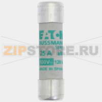 Предохранитель, 25 A, AC 400 В, 120 кА, 10x38 мм, aM, IEC Eaton CYLINDRICAL FUSE 10x38 25A AM 4