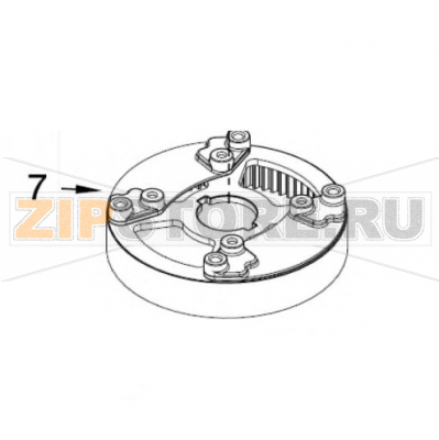 Gear, Ring &amp; Plate to Planetary KitchenAid K45 Gear, Ring & Plate to Planetary KitchenAid K45

Запчасть на сборочном чертеже под номером: 7

Название запчасти KitchenAid на английском языке: Gear, Ring & Plate to Planetary KitchenAid K45