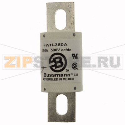 Предохранитель, 350 A, AC 500 В, 200 кА, 38x110 мм, UL Eaton BUSS HIGH SPEED FUSE 