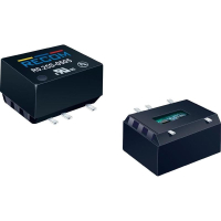 Преобразователь DC/DC, SMD-монтаж, 5 В/DC, -5 В/DC, 25 mA Recom R0.25D-0505