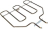 HEATING ELEMENT GRILL BOSCH 00495410