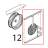 Carter aria inox Unox XV 203G