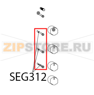 Orange indicator Gierre FEV 166M Orange indicator Gierre FEV 166MЗапчасть на деталировке под номером: SEG312