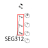 Orange indicator Gierre FEV 166M