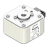 Предохранитель, 800 A, AC 690 В, 200 кА, size 3, 76x92x53 мм, aR, IEC UL Eaton FUSE 800A 690V - Предохранитель, 800 A, AC 690 В, 200 кА, size 3, 76x92x53 мм, aR, IEC UL Eaton FUSE 800A 690V