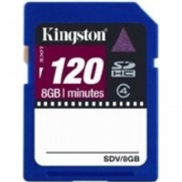 Карта памяти 8 Гб, class 4 Kingston SDV-8GB