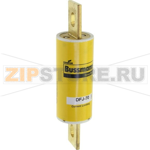 Предохранитель, 70 A, AC 600 В, DC 450 В, 200 кА, 29x118 мм, J, UL, CSA Eaton DRIVE FUSE 