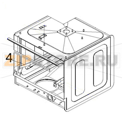 Left basket guide Fagor CO-402 COLD B DD Left basket guide Fagor CO-402 COLD B DDЗапчасть на деталировке под номером: 4Название запчасти Fagor на английском языке: Left basket guide CO-402 COLD B DD.