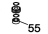 Подшипник 6000 2RS Fimar IP/10F