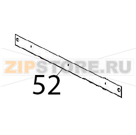 Tray x assembly support Angelo Po DA51 Tray x assembly support Angelo Po DA51Запчасть на деталировке под номером: 52