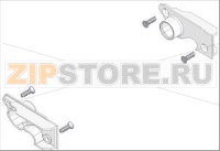 КРОНШТЕЙНЫ ДЛЯ ДВЕРНЫХ КРЫШЕК SOUL 2 — ЦВЕТ БЕЛЫЙ