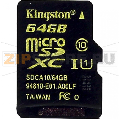 Карта памяти 64 Гб Kingston SDCA10-64GBSP 