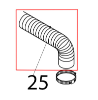 Outlet hose Silanos N700 PS