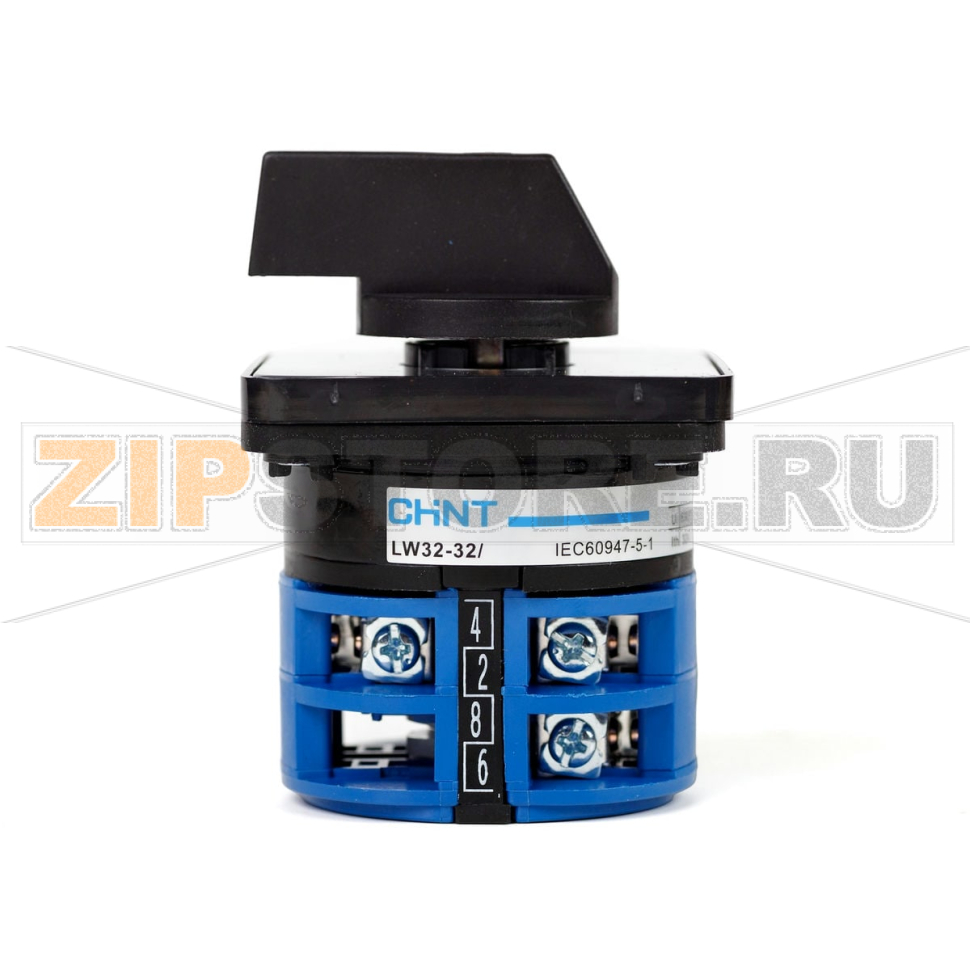 Переключатель кулачковый 32 А, 3 полюса Chint LW32-32/C03/2 