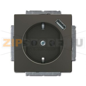 Розетка USB 16 А, 700 мА, шампань ABB 2CKA002011A6194 