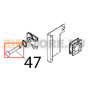 Pin FT Ø: 6 Angelo Po FM1011E2 Pin FT Ø: 6 Angelo Po FM1011E2Запчасть на деталировке под номером: 47