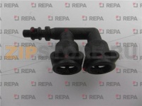 ТРУБКА ЕМКОСТИ 3 ВЫХОДА МАТЕРИАЛ  PTFE