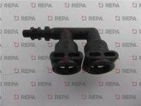 ТРУБКА ЕМКОСТИ 3 ВЫХОДА МАТЕРИАЛ  PTFE