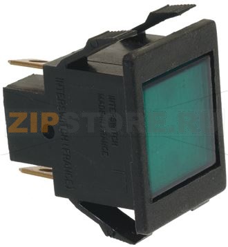 ЗЕЛЕНАЯ ИНДИКАТОРНАЯ ЛАМПА, 220 В 