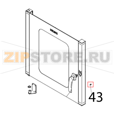 Vite plastica M5x10 fastpoint Piron PF1006_PI1 Vite plastica M5x10 fastpoint Piron PF1006_PI1Запчасть на деталировке под номером: 43