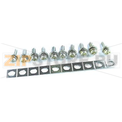 Перемычка центральная, неподвижная, серебристая CHIKU FBRI 10-5 