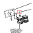 Plastic clip to fix contactors Unox XB 893