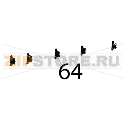 Elettrovalvola tri-stadio JG, D8-D Unox XVC 1005EP Elettrovalvola tri-stadio JG, D8-D Unox XVC 1005EPЗапчасть на деталировке под номером: 64