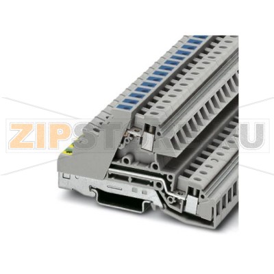 Монтажные многоярусные клеммы Phoenix Contact PIK 6-PE/L/N Винтовые зажимы, Сечение:  0,2 мм² - 10 мм², AWG: 24 - 8, Ширина: 8,2 мм, Цвет: cерый, Тип монтажа: NS 35/7,5, NS 35/15.Минимальный заказ: 50 шт.Упаковка: 50 шт.