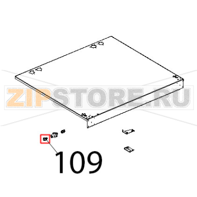 Dado per pressacavo PG42 Unox XVC 1005P Dado per pressacavo PG42 Unox XVC 1005PЗапчасть на деталировке под номером: 109