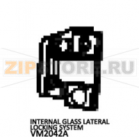 Internal glass lateral locking system Unox XV 893