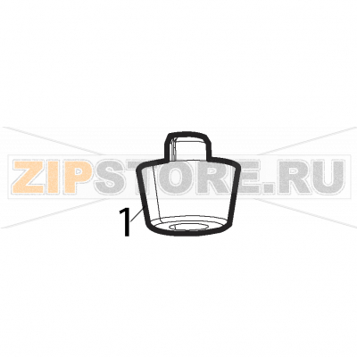 Plastic feet Intermec PD41 Plastic feet Intermec PD41Запчасть на деталировке под номером: 1Название запчасти на английском языке: Plastic feet Intermec PD41.