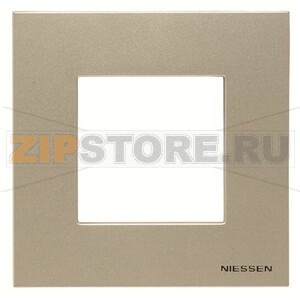 Рамка одноместная, двухмодульная, шампань ABB 2CLA227100N1901 