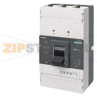 АВТОМАТИЧЕСКИЙ ВЫКЛЮЧАТЕЛЬ VL 1250L VERY HIGH SWITCHING CAPACITY ICU=100KA / 415 V AC 3 ПОЛЮСА, ЗАЩИТА ЭЛЕКТРОУСТАНОВОК РАСЦЕПИТЕЛЬ LCD ETU42, LSIG 3PHASES/3WIRES IN=1000A, RATED CURRENT IR=400-1000A, OVERLOAD ISD=1,5TO10XIR, II=11XIN SHORT-CIRCUIT WITHOU