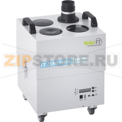Вытяжка паяльных газов 4 В, 275 Вт, 230 м/ч Weller Zero Smog 4 V 