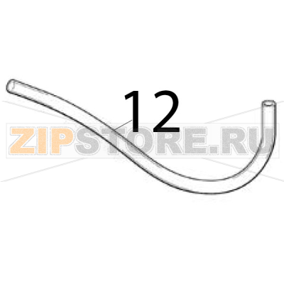 Tubo in plastica, per metro Scotsman MF 46 WS Tubo in plastica, per metro Scotsman MF 46 WSЗапчасть на деталировке под номером: 12