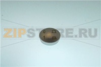 TASTO ELLITTICO 17X13MM ARGENTO-ORO