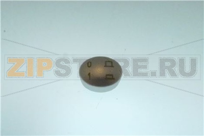 TASTO ELLITTICO 17X13MM ARGENTO-ORO 