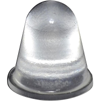 Ножка приборная 16.6х16.6 мм, клейкая, прозрачная, 1 шт Toolcraft PD3216C