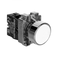Кнопка управления, 1НО, IP40, без подсветки, белая Chint NP2-BA11