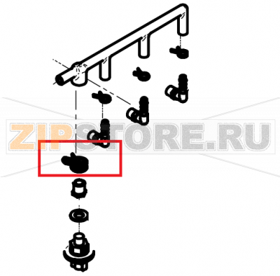 Wire clamp D.16 P3 CONVOTHERM OES 10.10    Wire clamp D.16 P3 CONVOTHERM OES 10.10Запчасть на сборочном чертеже под номером: 629Название запчасти на английском&nbsp;языке: Wire clamp D.16 P3 CONVOTHERM OES 10.10